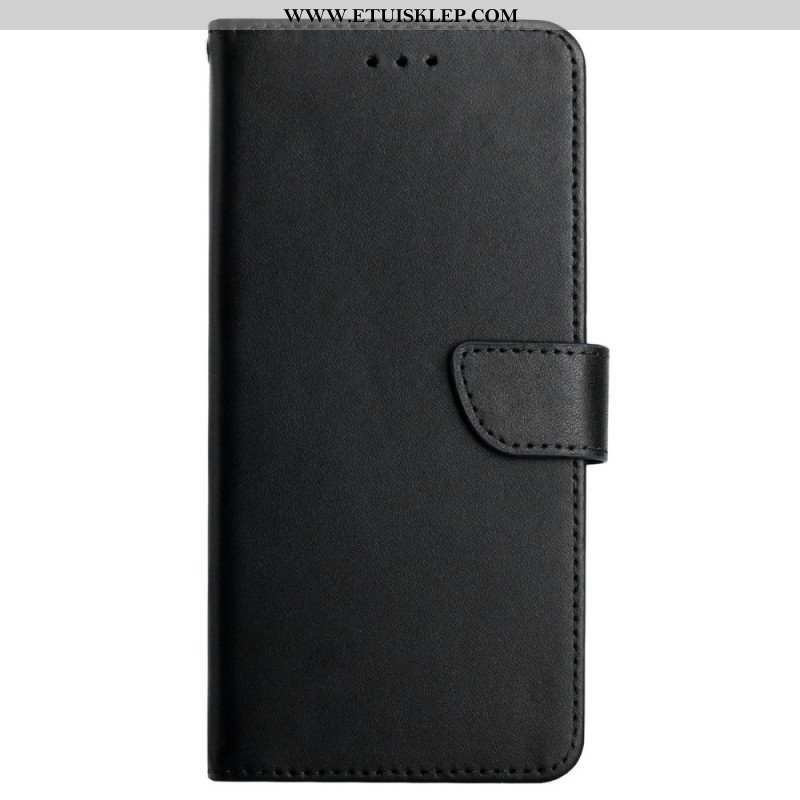 Etui Folio do OnePlus 10T 5G Prawdziwa Skóra Nappa